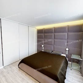 Натяжной потолок с подсветкой в спальне фото